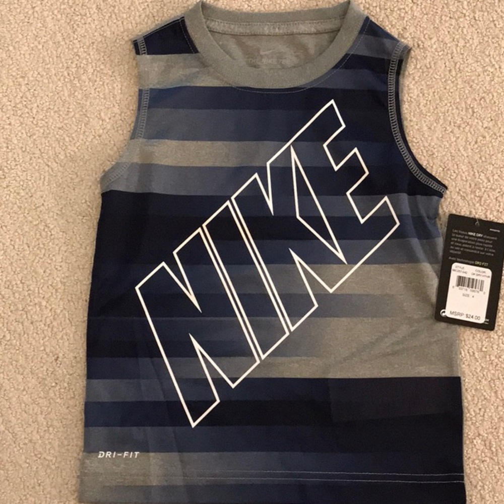 NWT NIKE Dri-Fit Tank Boys 4